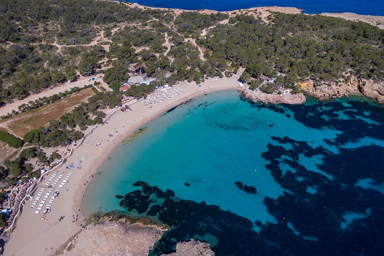 vista aerea cala bassa