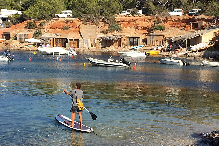 boathouses in Ibiza