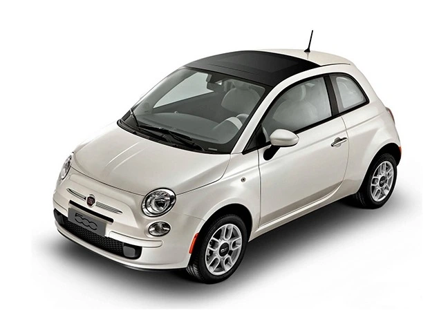 Fiat 500 de alquiler en Moto Luis Ibiza