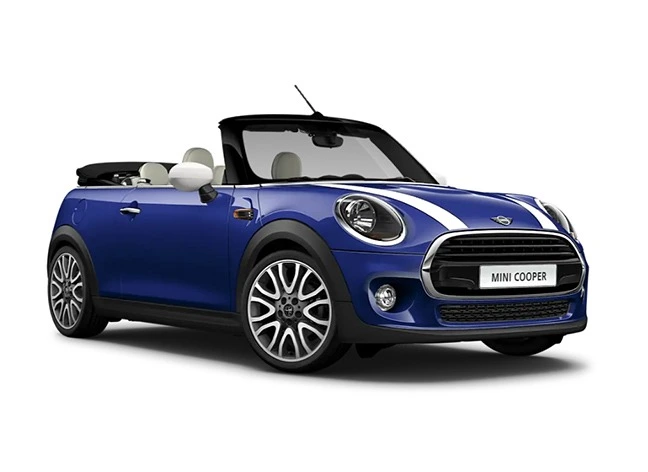 Mini John Cooper Cabrio de alquiler en Moto Luis Ibiza